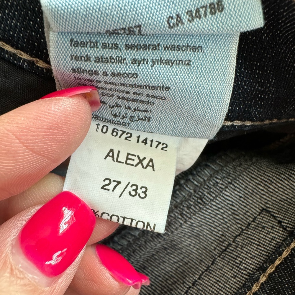 New! Mavi Jeans Alexa Mid-Rise Skinny - Picture 8 of 9